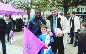 Revue de presse: Matthieu à la "Une" du Havre Libre, et sur le site du Stade Français!!!